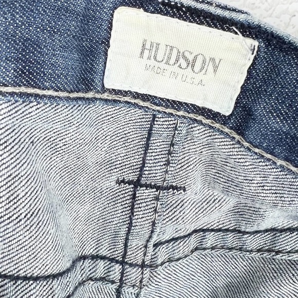 Hudson Men’s Bootcut Denim Jeans Size 36 - Picture 3 of 8